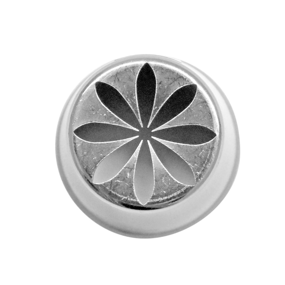 Tyll, blommor, Ø 25 mm