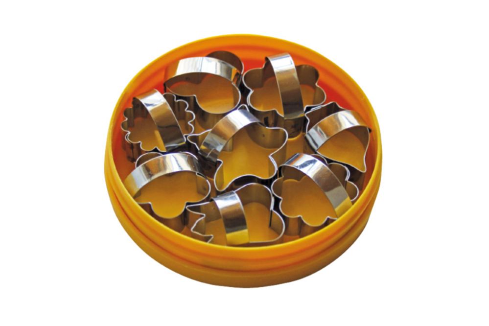 Set med dekorutstickare ”Blommor”, 8 st/1 set