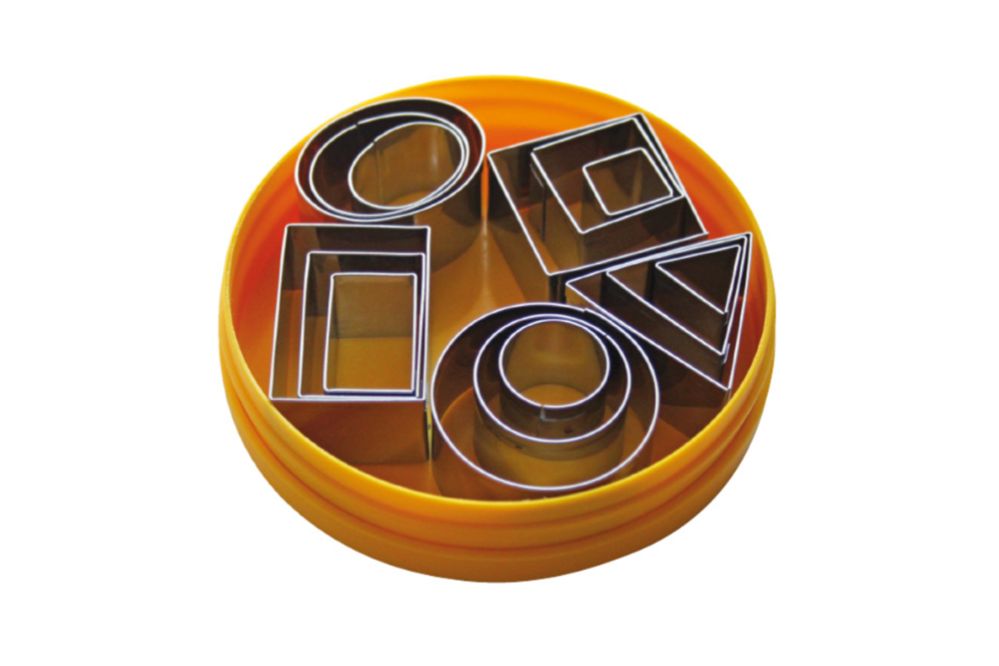 Set med dekorutstickare ”Geometri”, 15 st/1 set