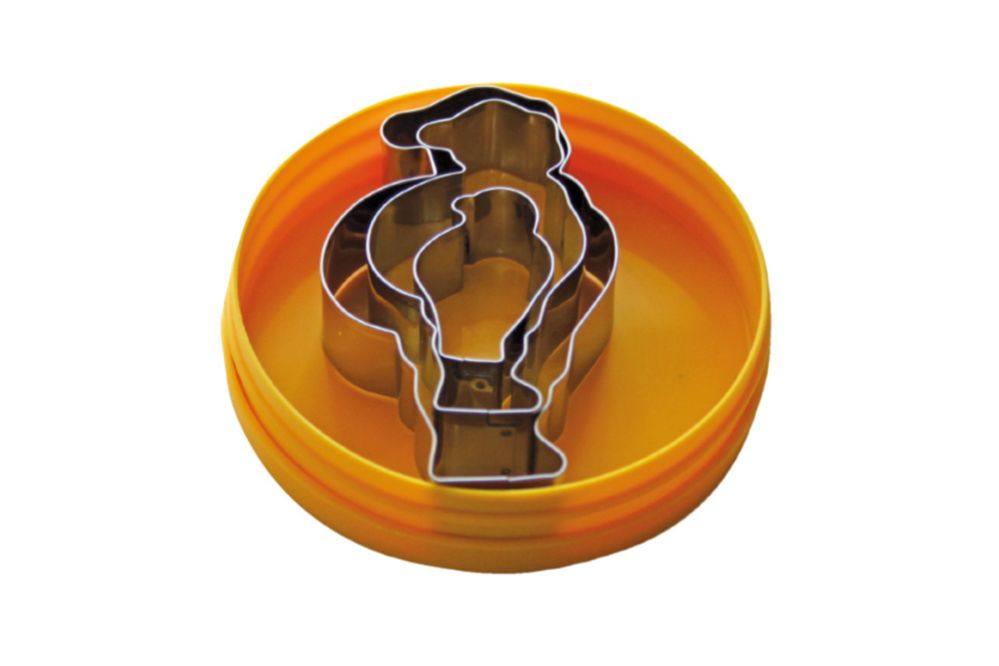 Set med dekorutstickare ”Jultomte”, 3 st/1 set