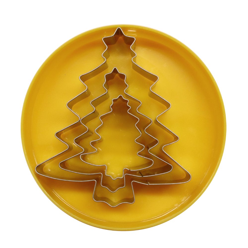 Set med dekorutstickare ”Julgranar”, 3 st/1 set