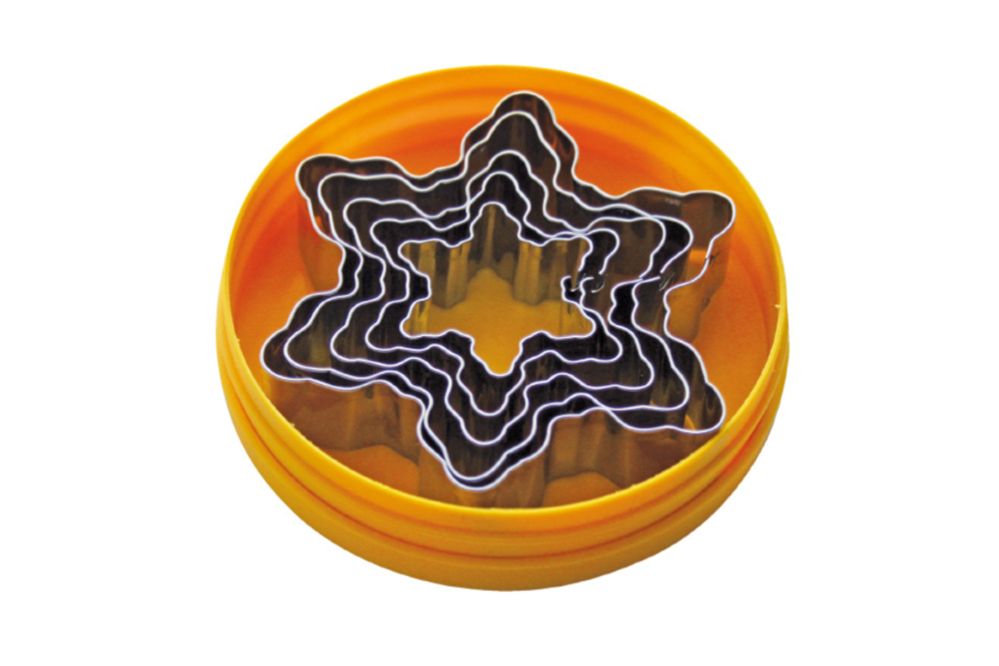 Set med dekorutstickare ”Snöflinga”, 5 st/1 set