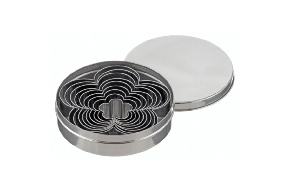 Set med utstickare (9 delar) blomma, 9 st/1 set