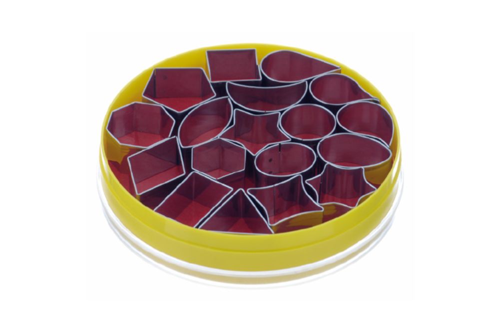 Set med dekorutstickare ”Geometri”, 18 st/1 set