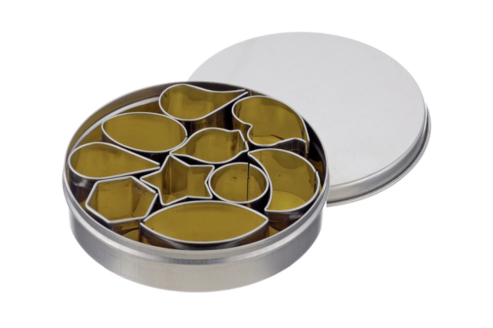 Set med dekorutstickare ”Blandade” (10 delar), 1 set