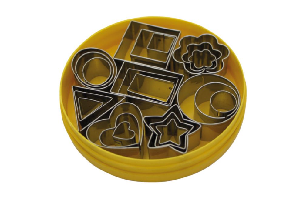 Set med dekorutstickare ”Geometri”, 24 st/1 set