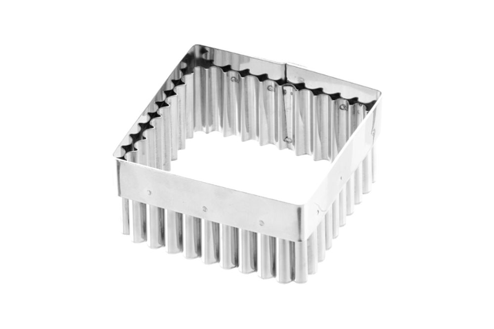 Fyrkantig utstickare, tandad, 85 x 85 mm