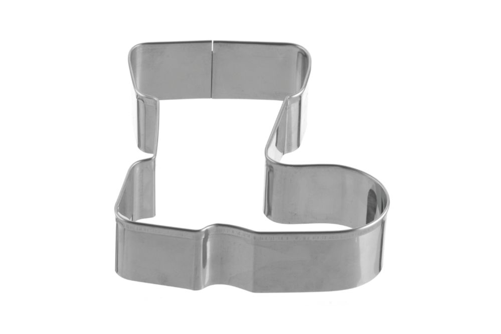 Utstickare, julstövel, 140 x 110 x 30 mm