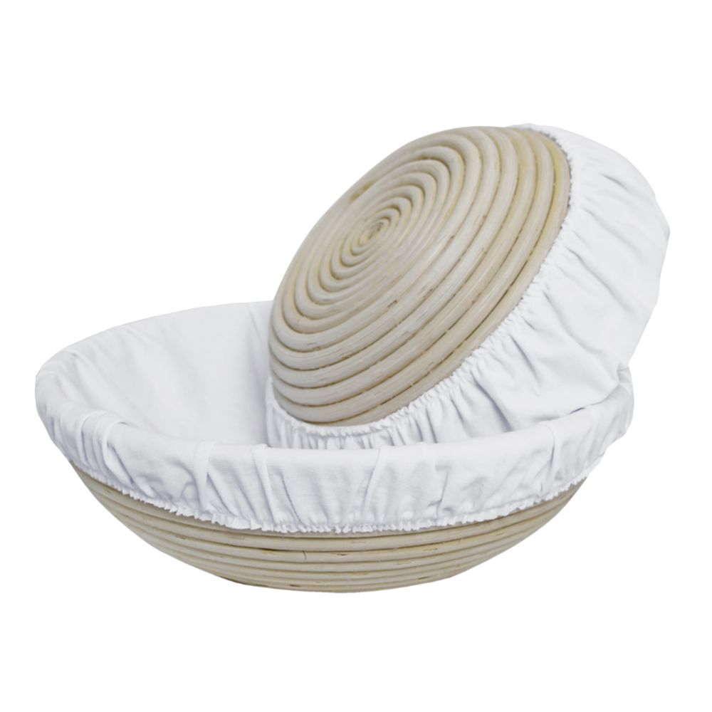 Bomullsöverdrag till rund jäskorg, Ø 220 mm
