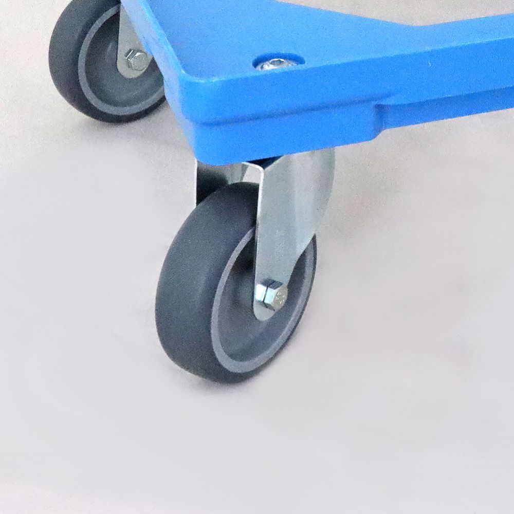 Vagn, ABS, 620 x 420 mm, med 4 hjul