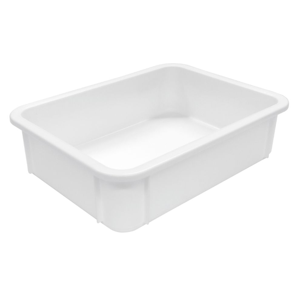 Degbehållare, rektangulär, 400 x 300 x 100 mm - 10,0 l