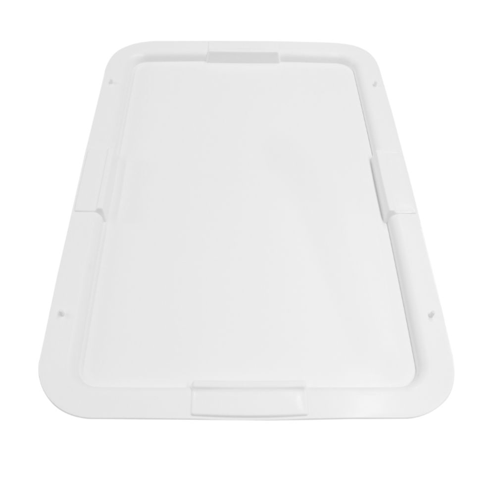 Lock till degbehållare, rektangulär, 600 x 400 x 35 mm