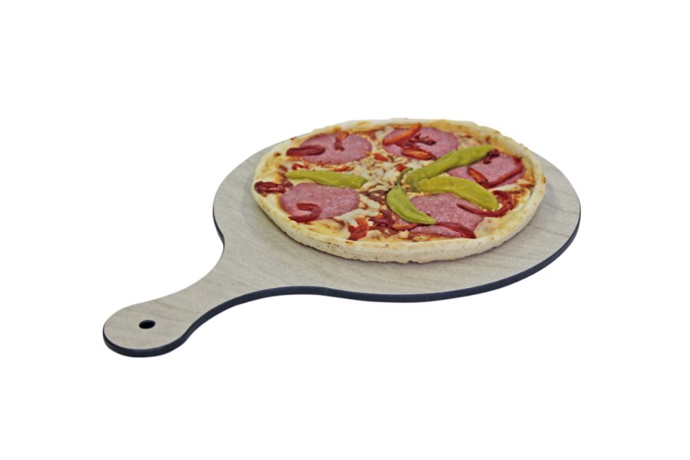 Exponeringsbricka ”Sahara ljus”, Ø 320 mm x 465 mm x 6 mm