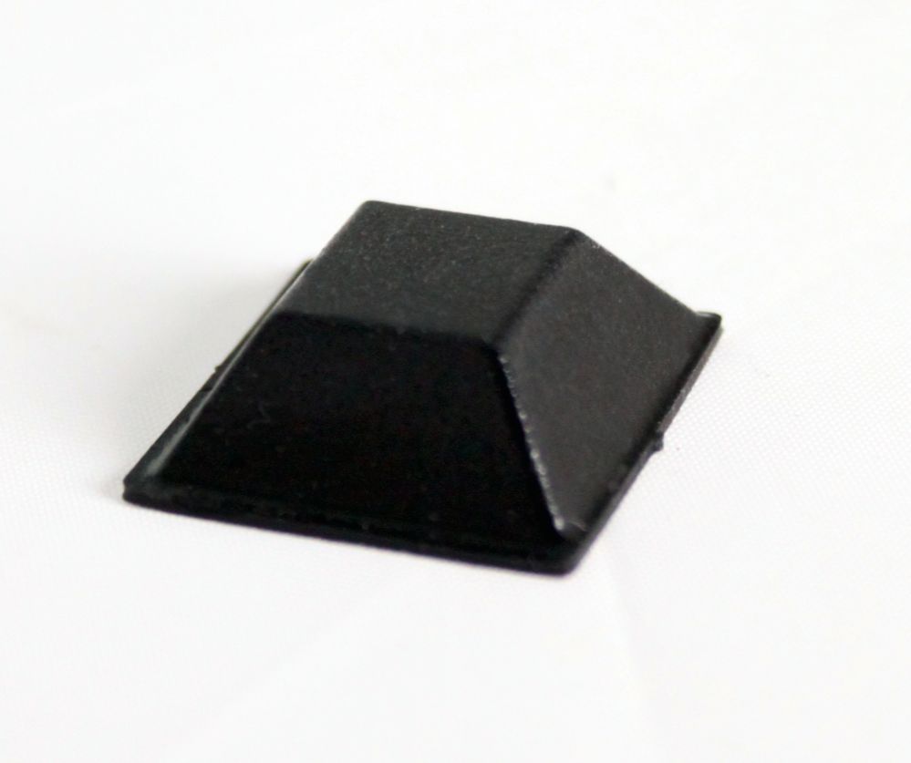 Silikonfötter, 7 Stk. (20x20x7 mm), 7 st