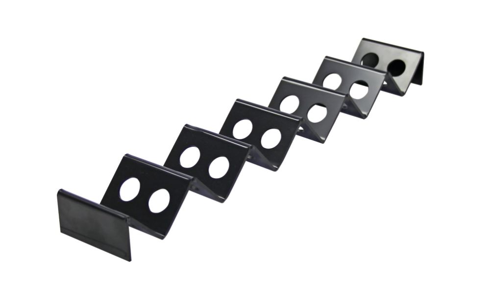 Snackställ – vågformad, 530 x 85 x 45 mm