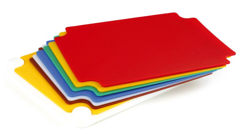 Skärbrädeset HACCP, 400 x 300 mm, 1 set