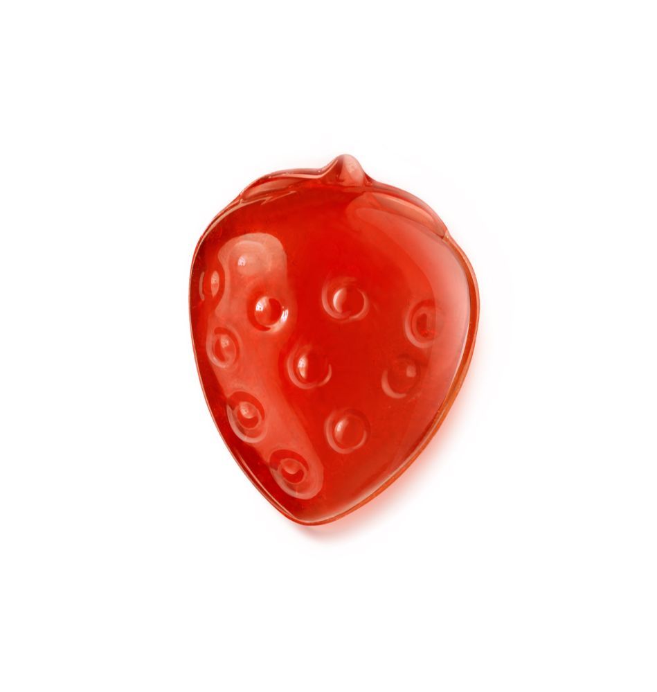 Gelédekor, jordgubbe, 27x30 mm (96 st) BF 260403