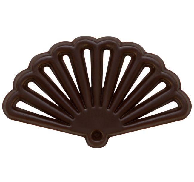 Chokladdekor, oriental, mörk choklad, b: 59 mm (400 st)