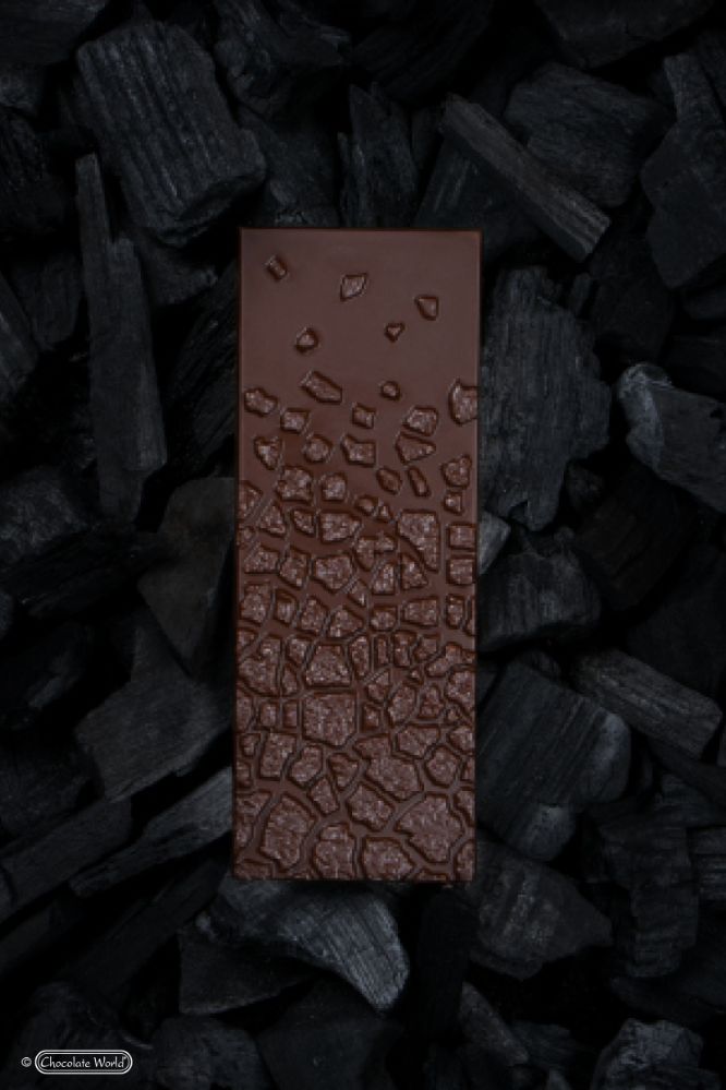Gjutform för chokladkaka, 83 g, fire-lava, design Seb Pettersson, 4 st/form