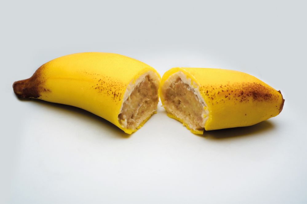 Pavoni, Pavoflex Gourmand, GG035, 300x175 mm, Baby Banana, d: 90x40,5 mm, h: 25 mm, 12 st/form