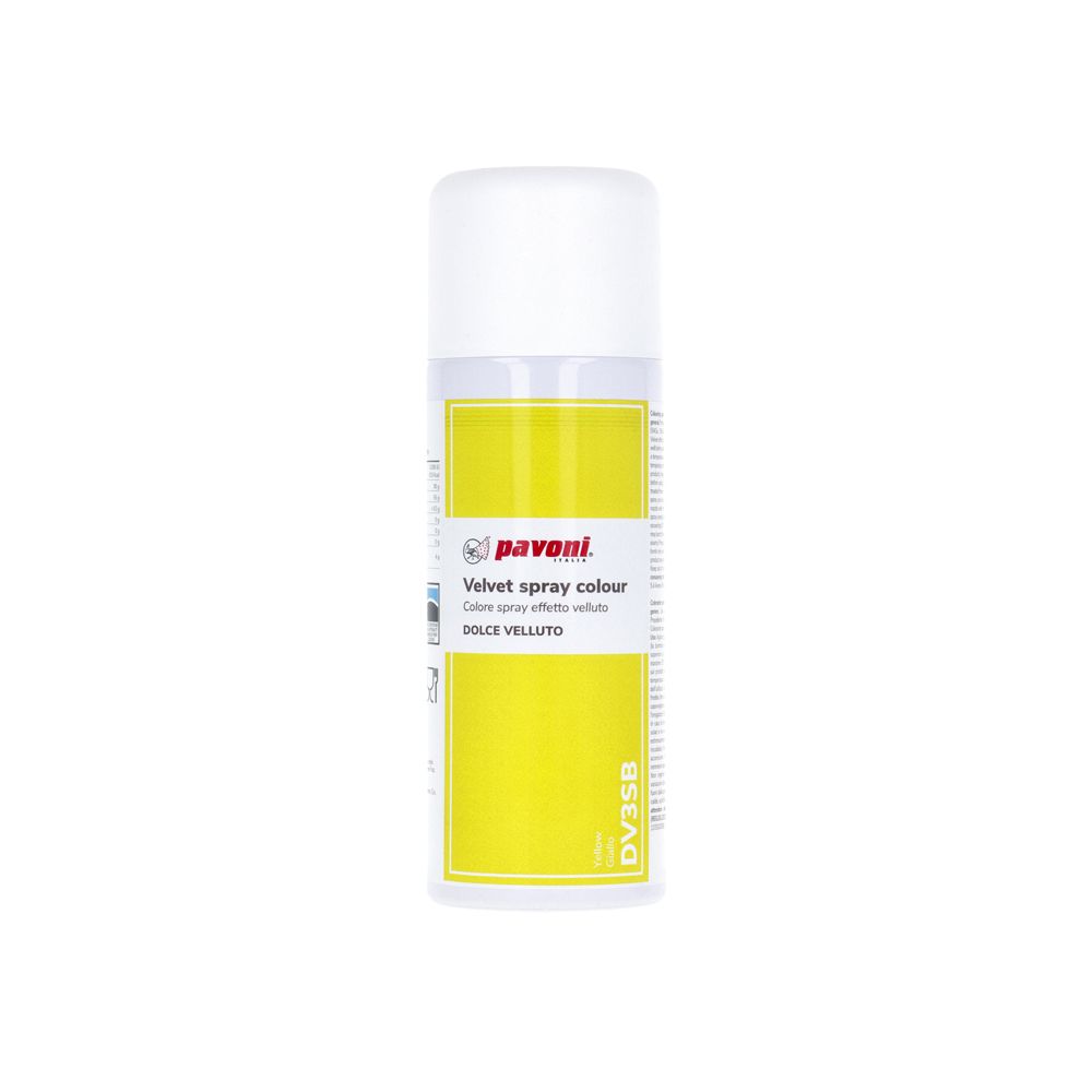 Pavoni, Dolce Velluto sprayfärg, gul (400 ml)