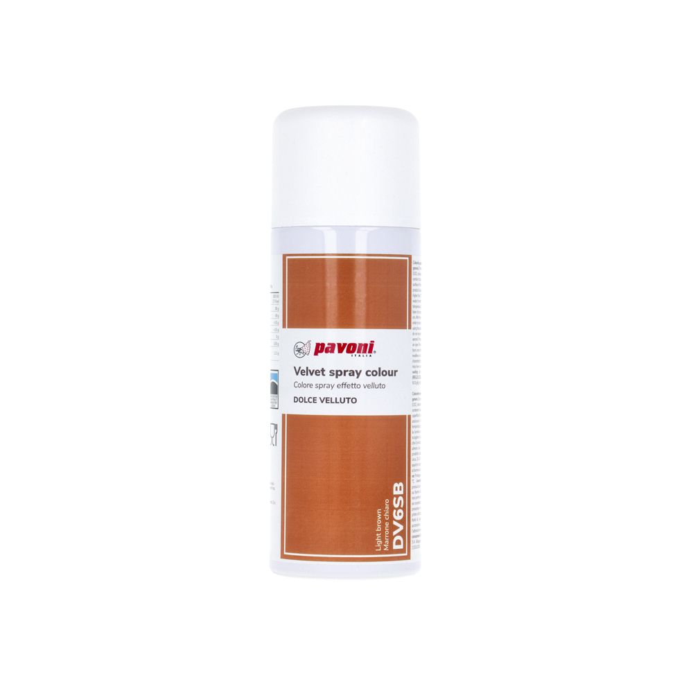 Pavoni, Dolce Velluto sprayfärg, ljusbrun (400 ml)