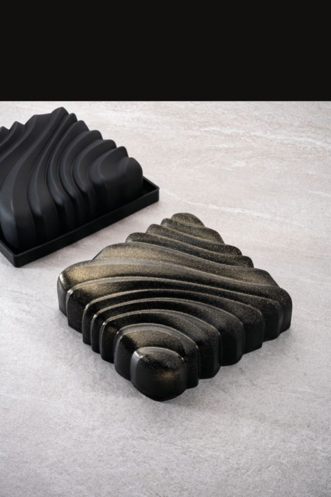 Pavoni, silikonform 3D Cake, KE065, Squeeze, d: 164x164 mm, h: 47 mm