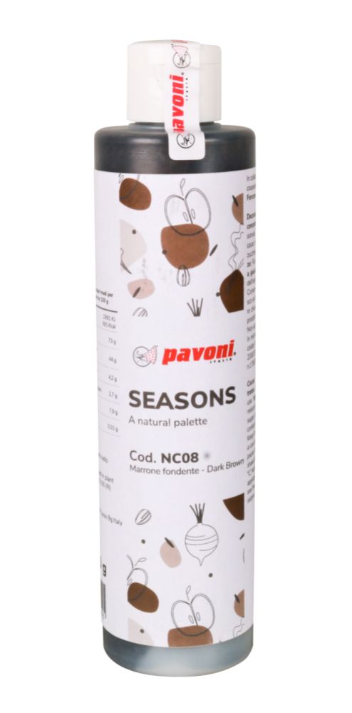 Pavoni, Seasons, cacaofärg, mörkbrun (200 g)