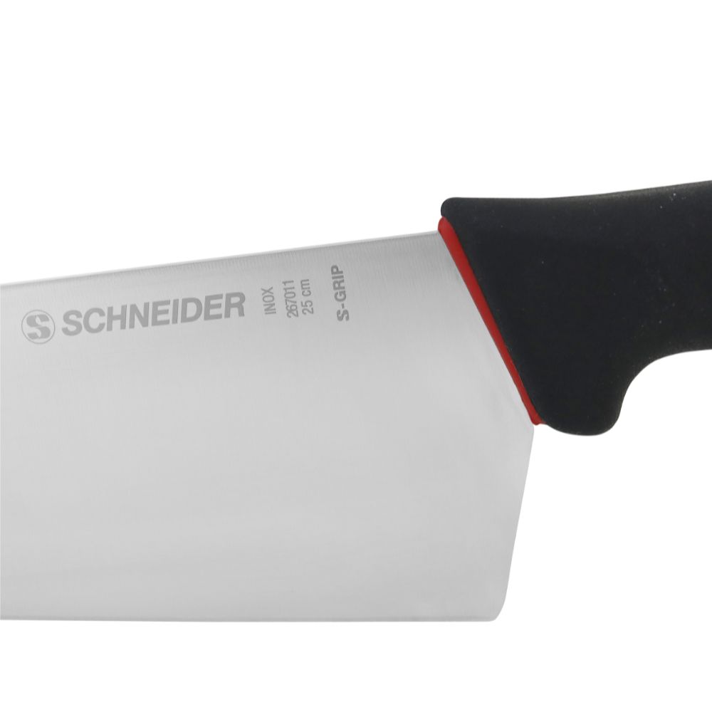 Kockkniv– bred klinga ”S-Grip”, 260 mm