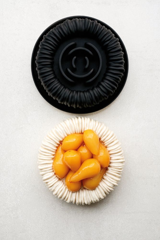 Pavoni, silikonform 3D Cake, KE087, Charlotte, d: 180 mm, h: 65 mm