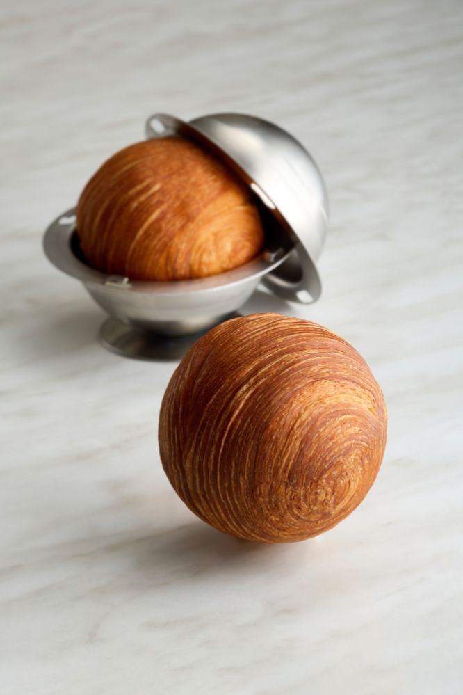 Pavoni, bakform för croissant, Sfera, d: 75 mm