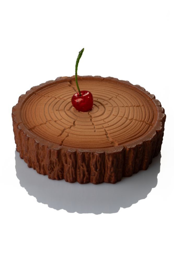 Pavoni, silikonform 3D Cake, KE100, Foresta, d: 185 mm, h: 45 mm