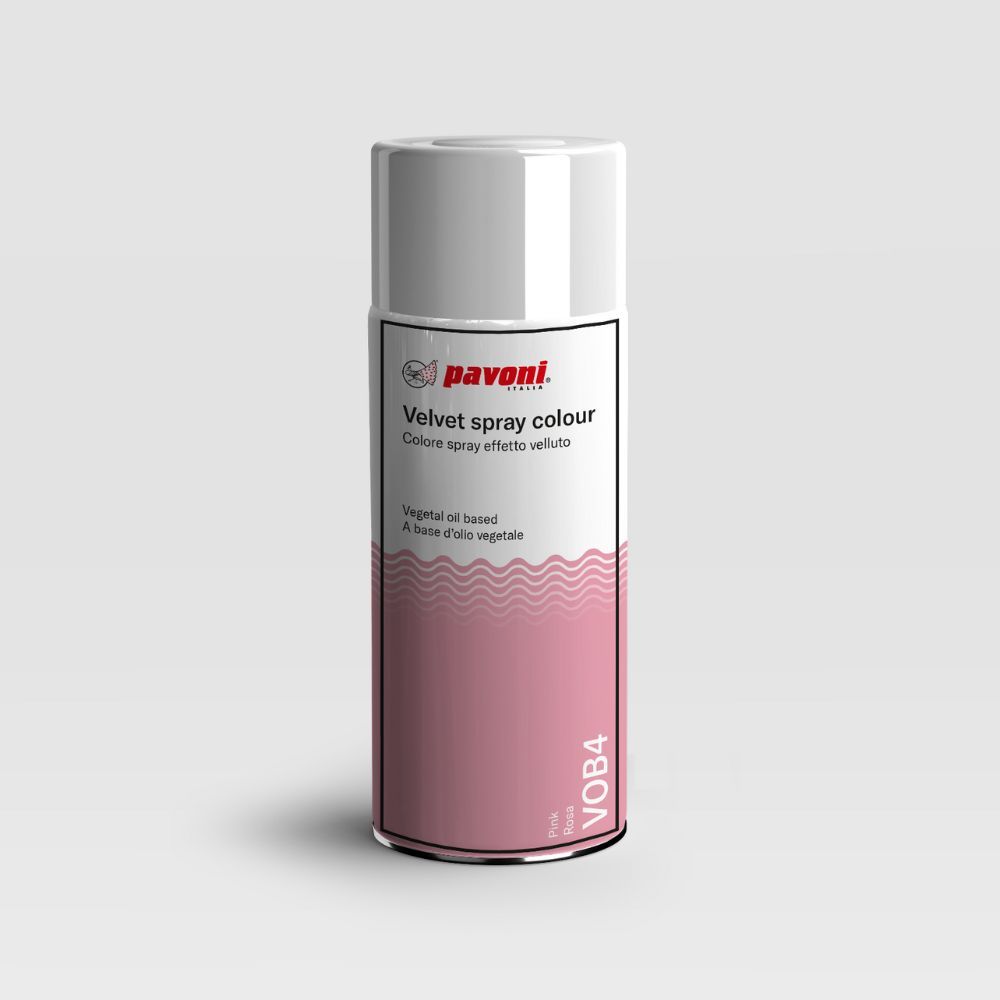 Pavoni, Velvet sprayfärg, rosa (400 ml)