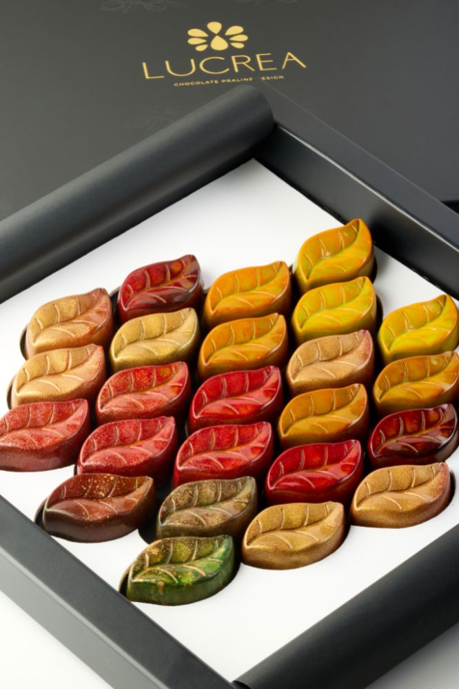 Pavoni, pralinform, PC5074, Garden, 10 g, 24 st/form