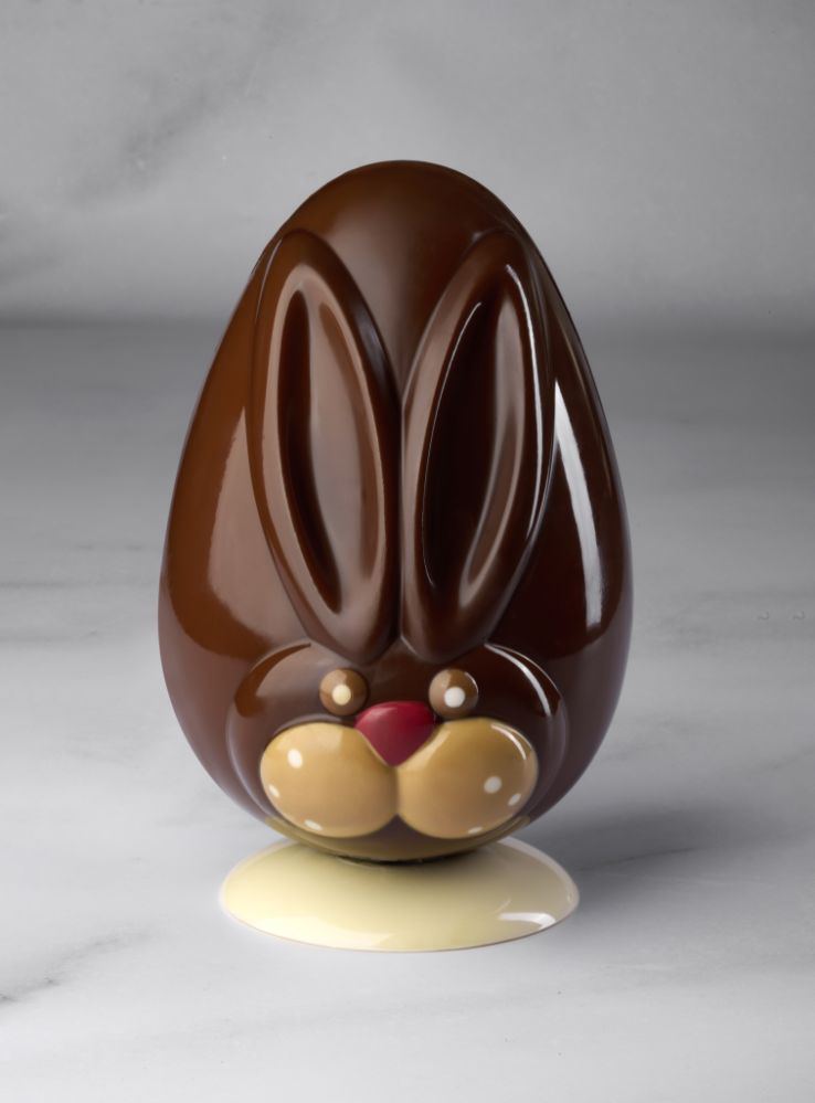 Pavoni, chokladform, Bunny, KT230, d: 147 mm, h: 215 mm, 2 st/set