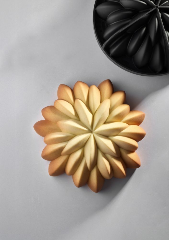 Pavoni, silikonform 3D Cake, KE108, Éclat, d: 200 mm, h: 60 mm