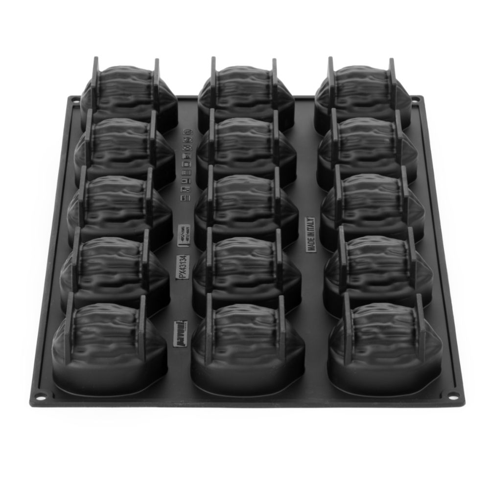Pavoni, Pavoflex 3D, PX43134, 400x300 mm, Nutshell, valnöt, d: 78x57 mm, h: 51 mm, 15 st/form