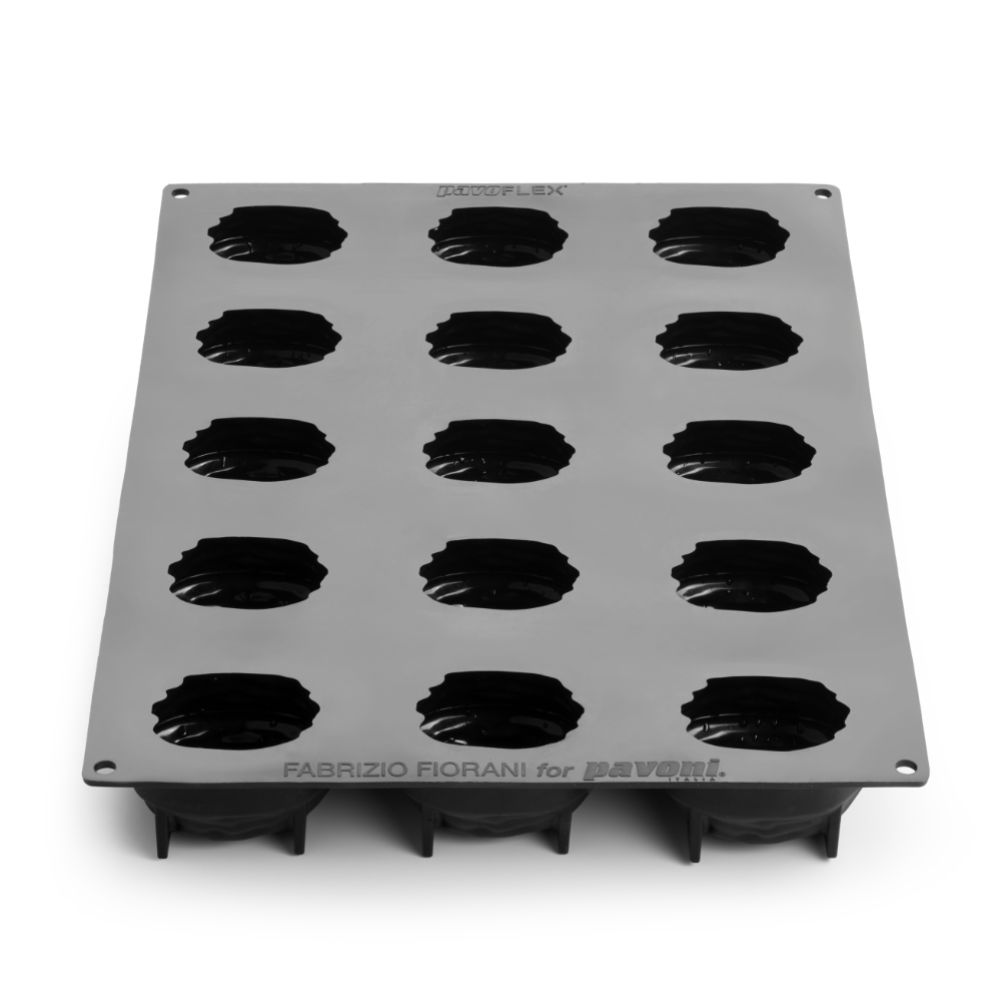 Pavoni, Pavoflex 3D, PX43134, 400x300 mm, Nutshell, valnöt, d: 78x57 mm, h: 51 mm, 15 st/form
