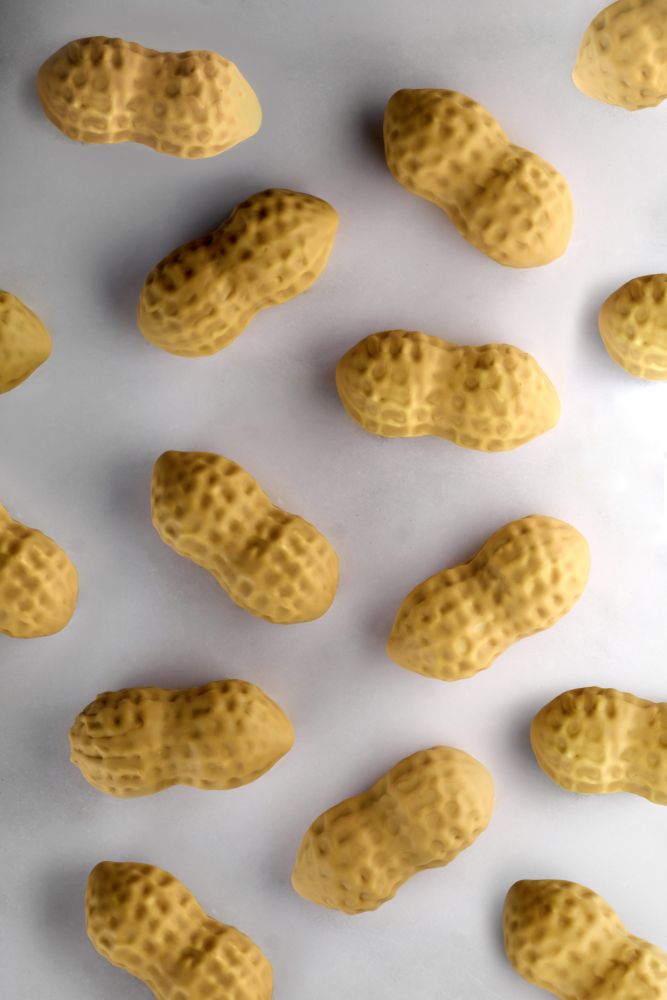Pavoni, Pavoflex 3D, PX3230S, 300x175 mm, Peanut, jordnöt, d: 55x26 mm, h: 23 mm, 16 st/form