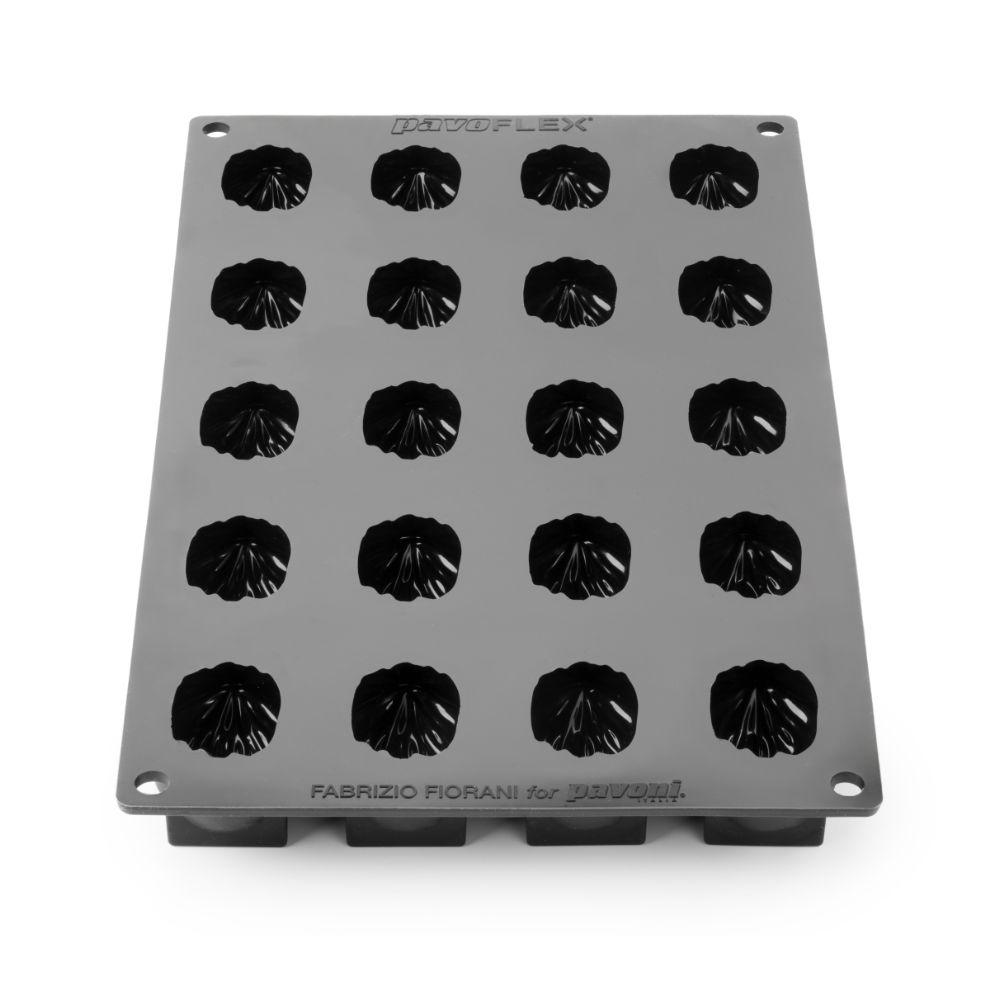 Pavoni, Pavoflex 3D, PX3232, 300x175 mm, Nutshell, valnöt, d: 44x33 mm, h: 27 mm, 20 st/form