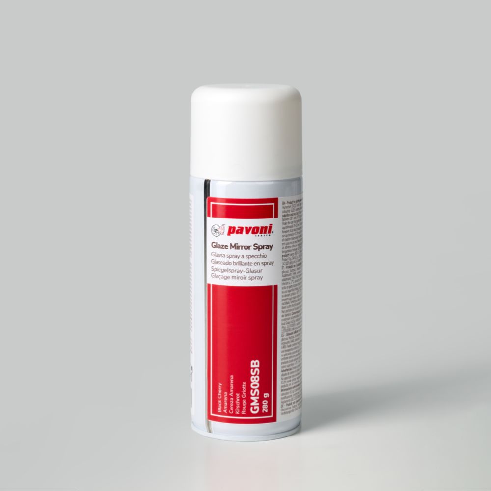 Pavoni, Glaze Mirror Spray, körsbärsröd (280 g)