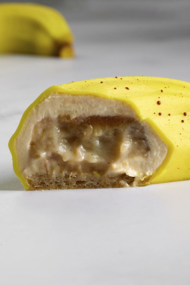 Pavoni, Pavoflex 3D, PX43144, 400x300 mm, Banana, banan, 120x58 mm, h: 35 mm, 12 st/form
