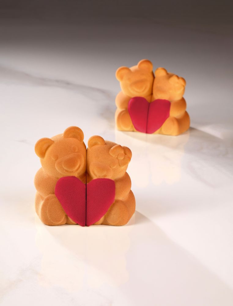 Pavoni, Pavoflex 3D, PX43141, 400x300 mm, Teddy Love, d: 86x60 mm, h: 77 mm, 9+9 st/form