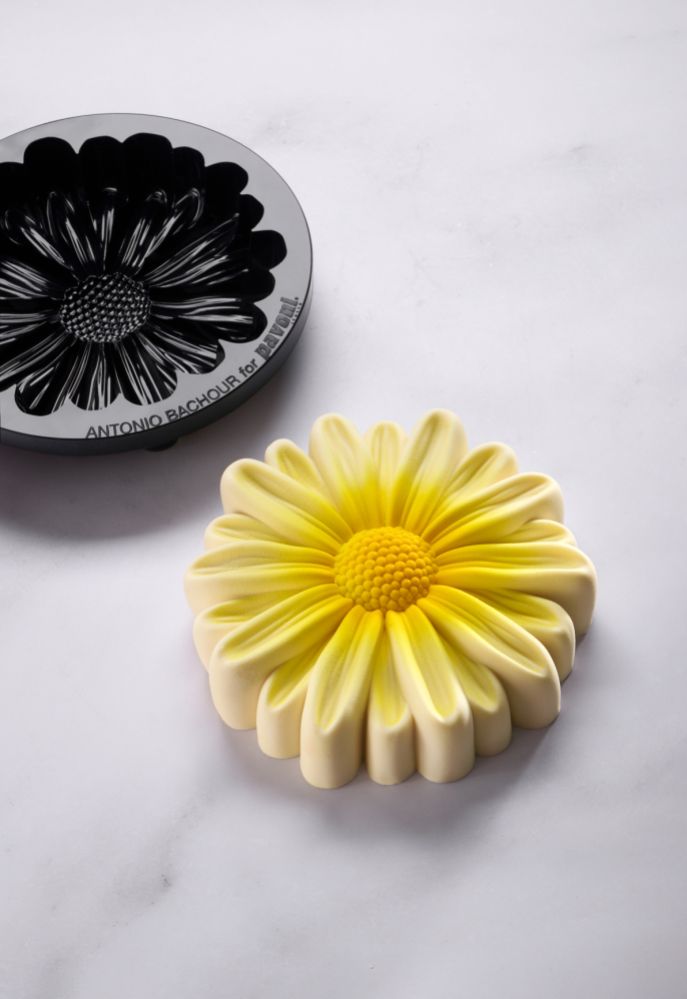 Pavoni, silikonform 3D Cake, KE114, Floris, d: 200 mm, h: 47 mm