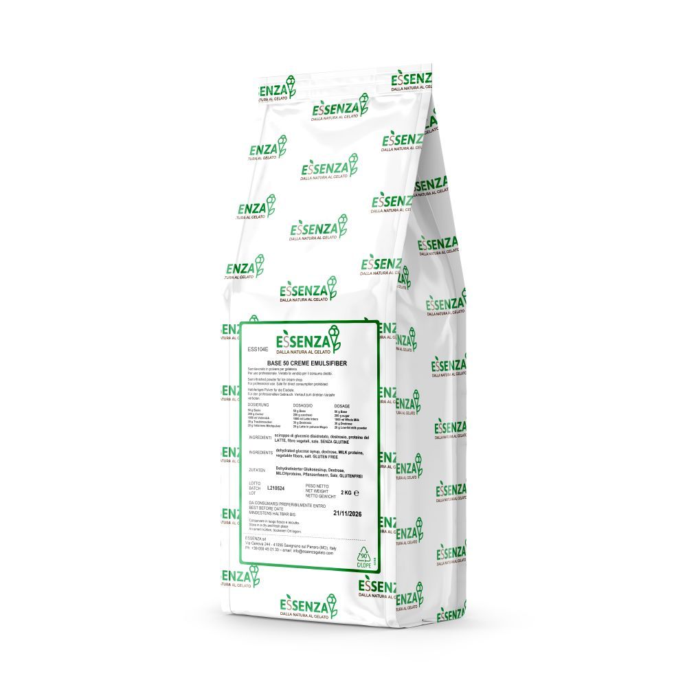 Base 50 Creme Emulsifiber, stabilisator för glass (2 kg) BF 261121