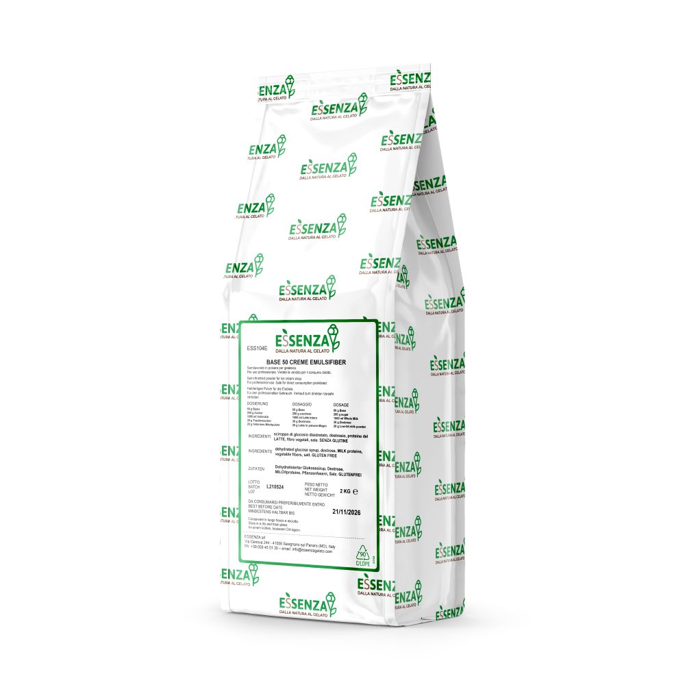 Base 50 Creme Emulsifiber, stabilisator för glass (2 kg)