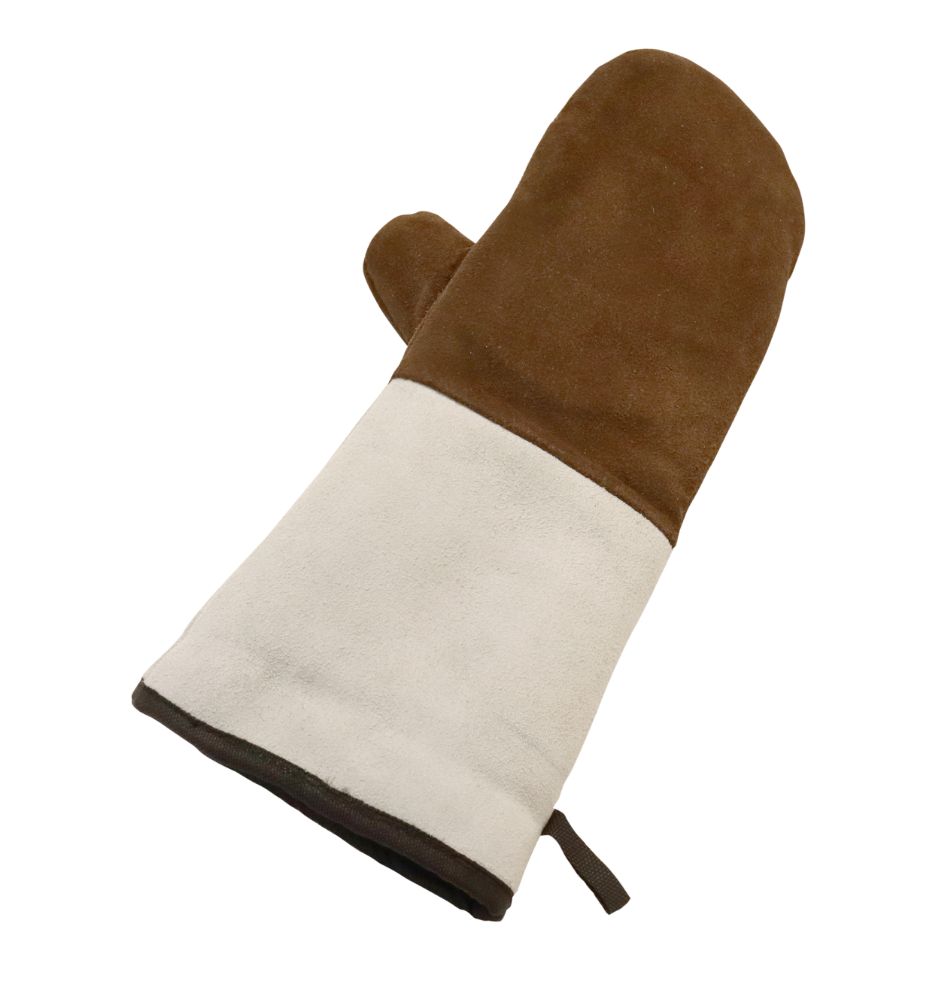 Delad läderhandske, 390 x 130 mm, 1 par