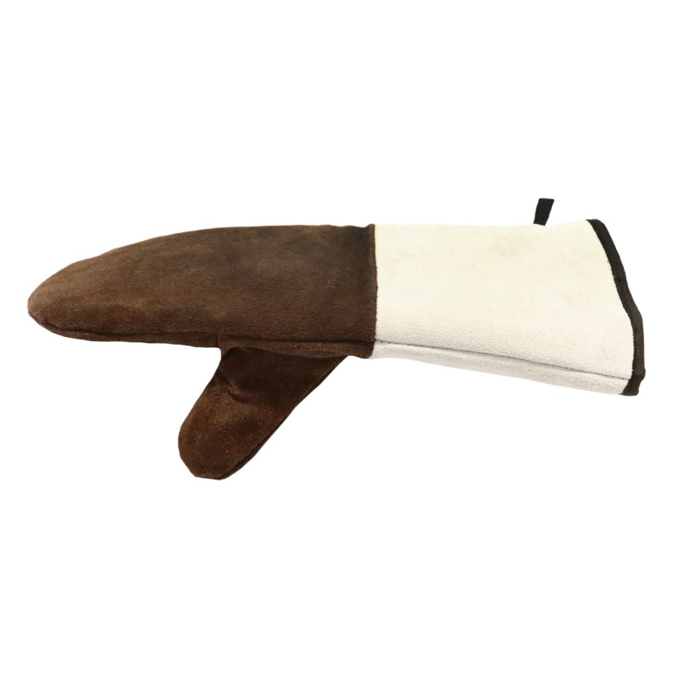 Delad läderhandske, 390 x 130 mm, 1 par