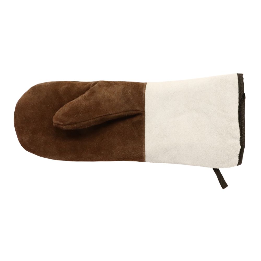 Delad läderhandske, 390 x 130 mm, 1 par