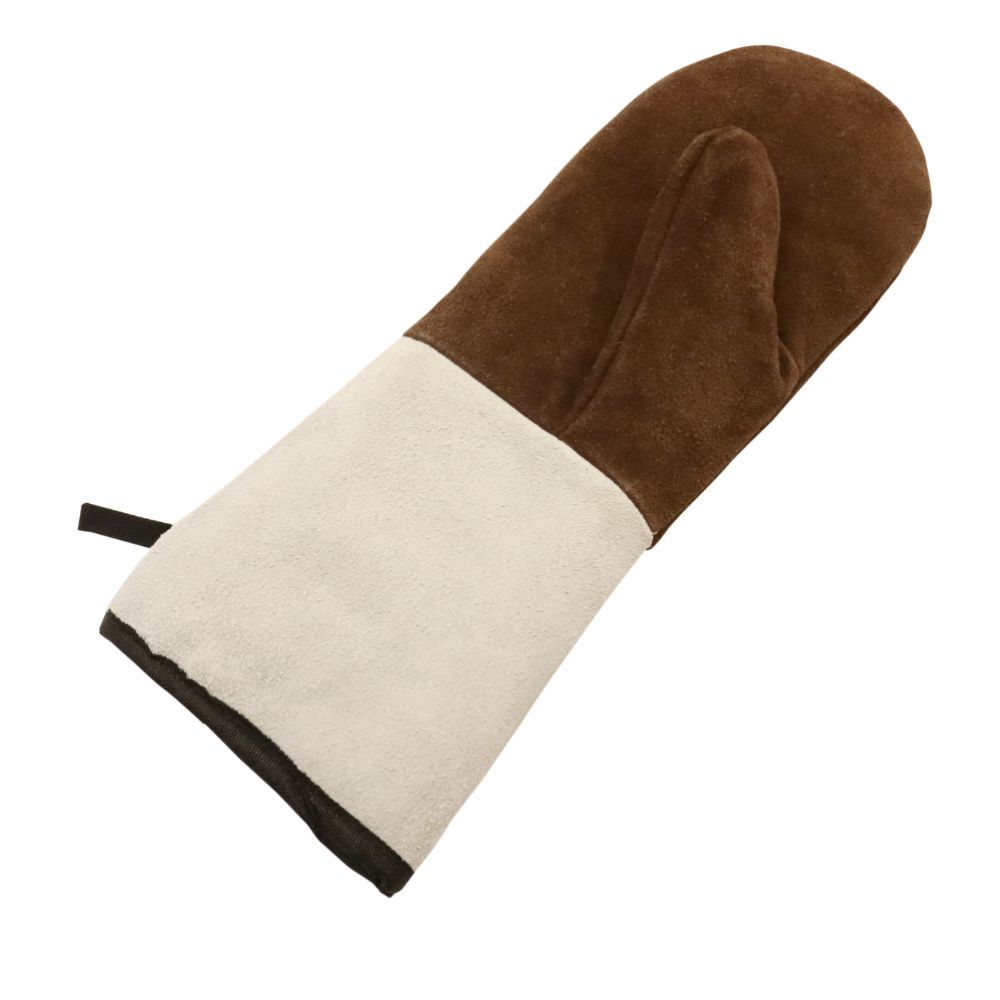 Delad läderhandske, 390 x 130 mm, 1 par